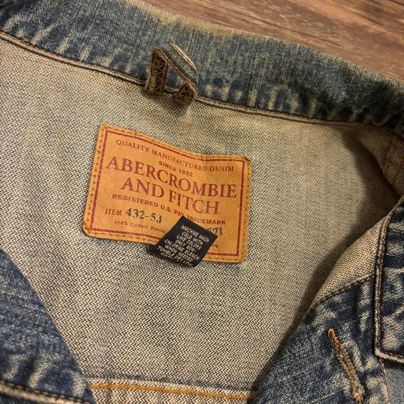 Y2K Abercrombie and Fitch Denim Jean Vest - Picture 4 of 7